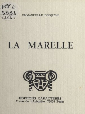 cover image of La marelle